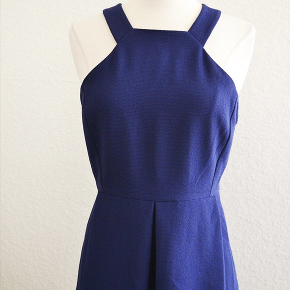 Madewell Marrakech Crepe Halter Cocktail Dress - Picture 5 of 8